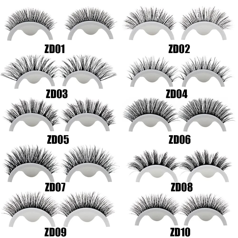 Reusable Self-Adhesive Eyelashes