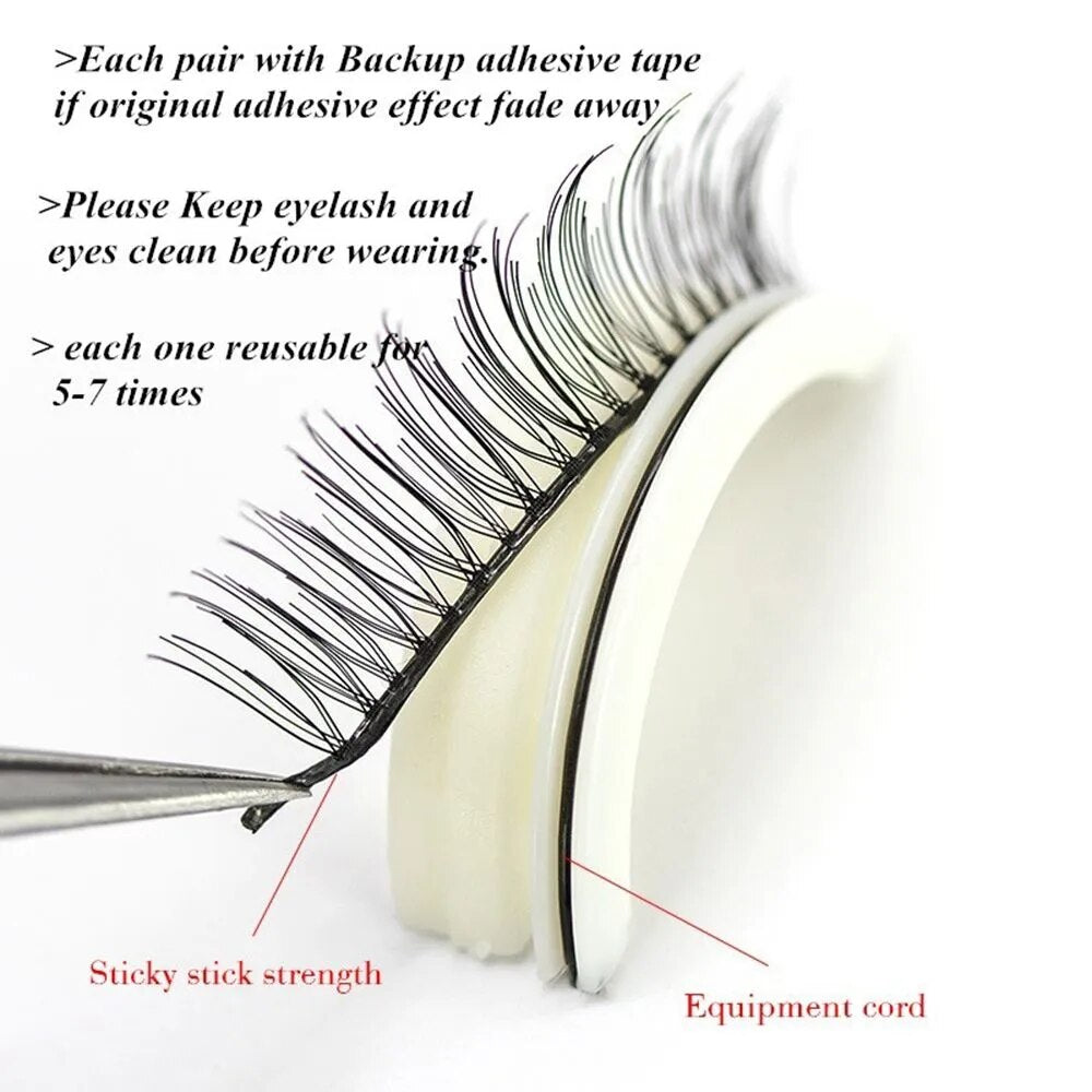 Reusable Self-Adhesive Eyelashes