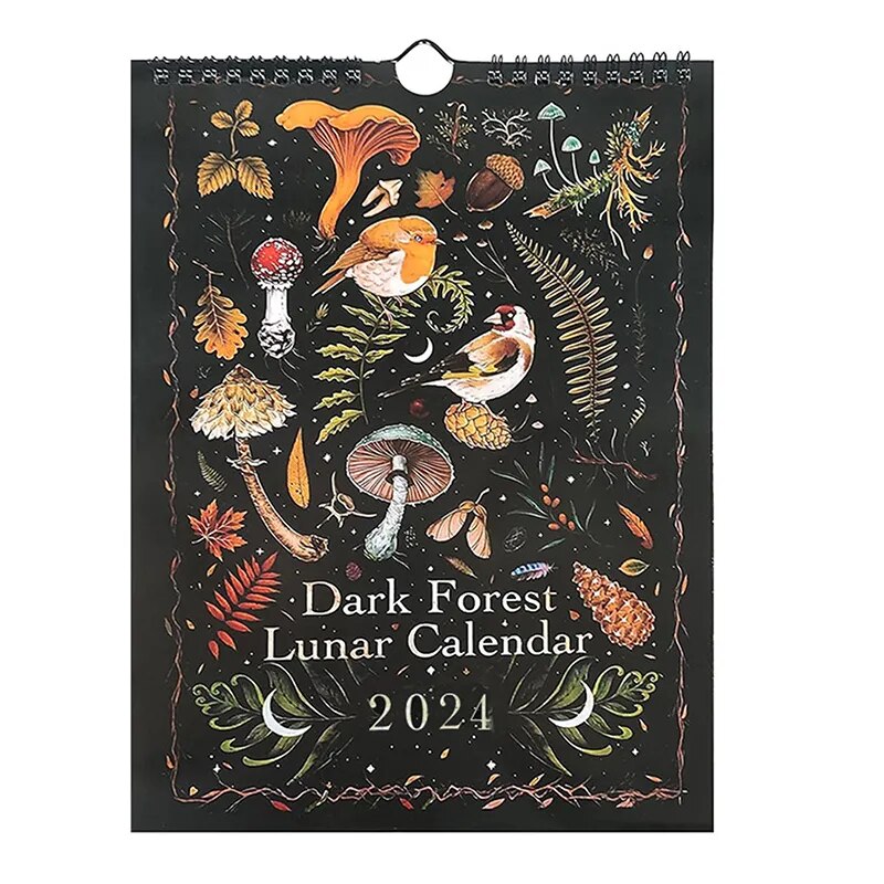 Gift of the Cosmos: Dark Forest Lunar Calendar