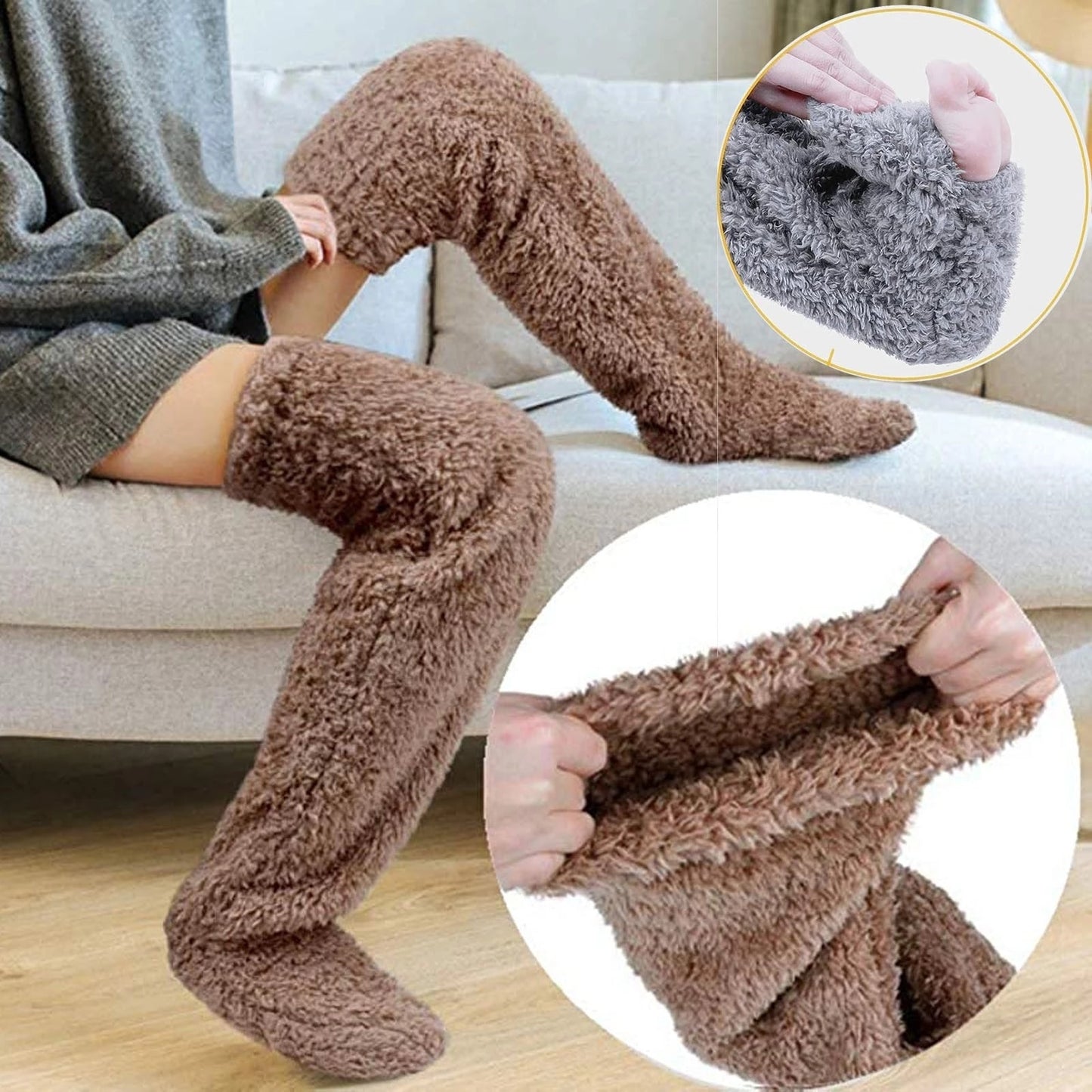 Comfy Teddy Socks | No More Cold Feet With Our Plushy Socks