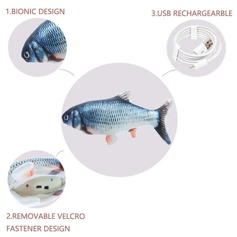 Dog Toy Interactive Fish