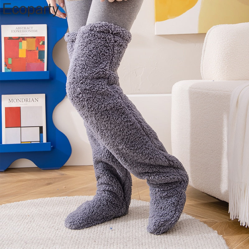 Comfy Teddy Socks | No More Cold Feet With Our Plushy Socks